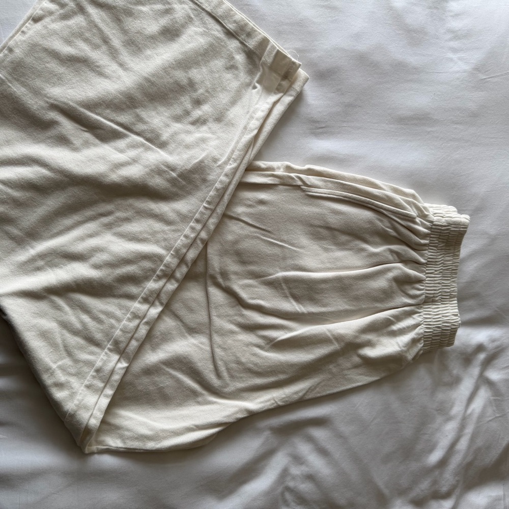 Skims Cotton Jersey Wide Pants